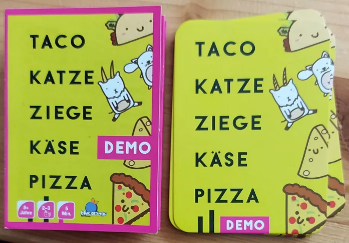 Taco Katze Ziege Käse Pizza: Demo