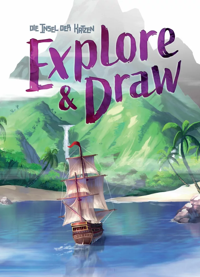 Die Insel der Katzen: Explore & Draw