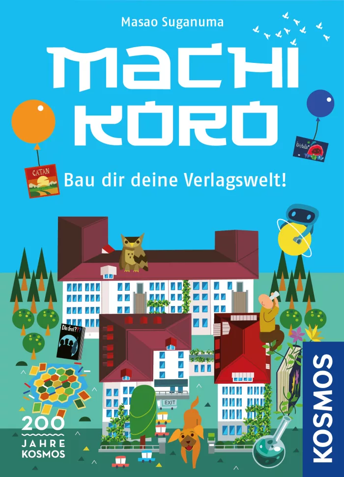 Machi Koro: Bau dir deine Verlagswelt!