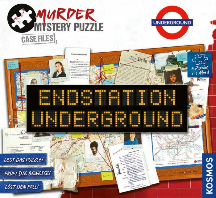Murder Mystery Puzzle: Endstation Underground