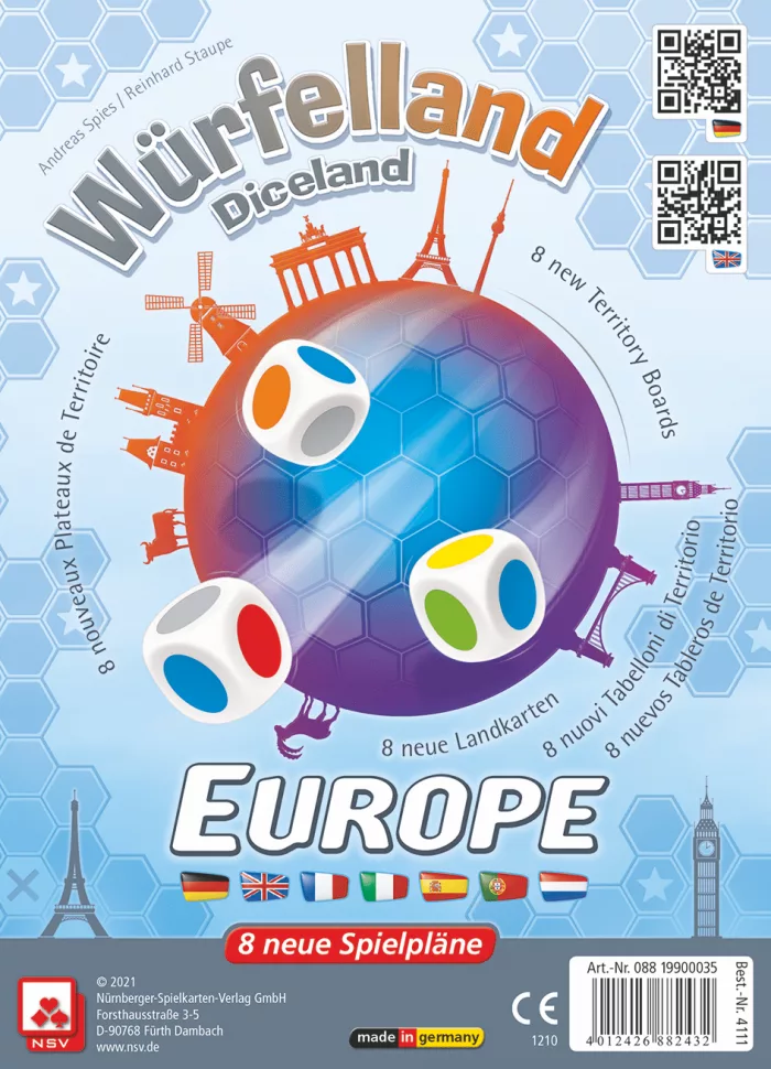 Würfelland: Europe