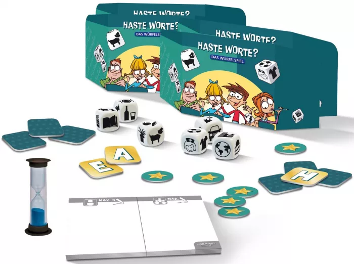 Haste Worte? Das wortreiche Würfelspiel