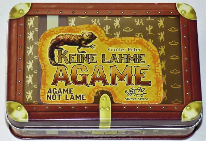 Keine lahme Agame