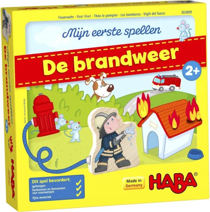 Mijn eerste spellen: De brandweer