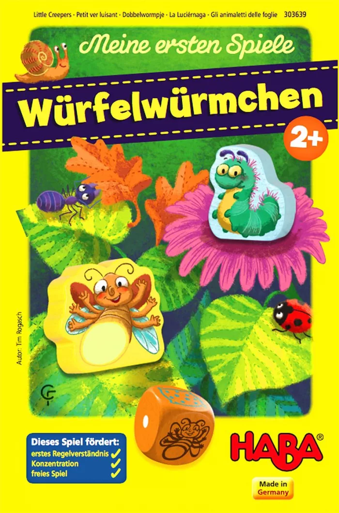 Meine ersten Spiele: Würfelwürmchen