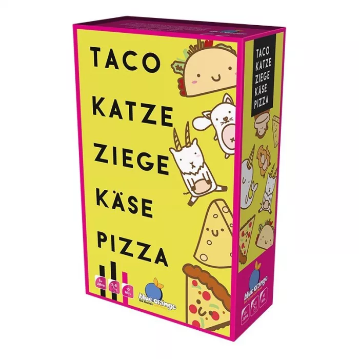 Taco Katze Ziege Käse Pizza
