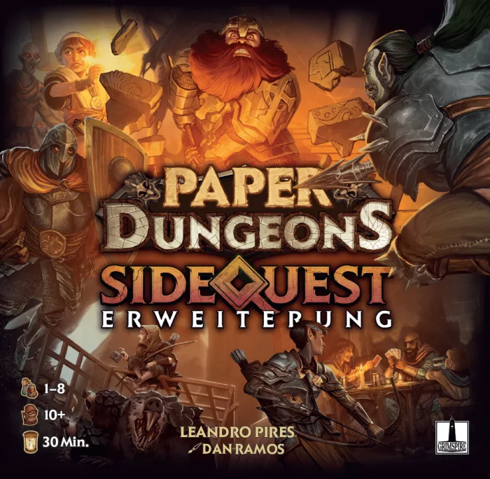 Paper Dungeons: Side Quest Expansion