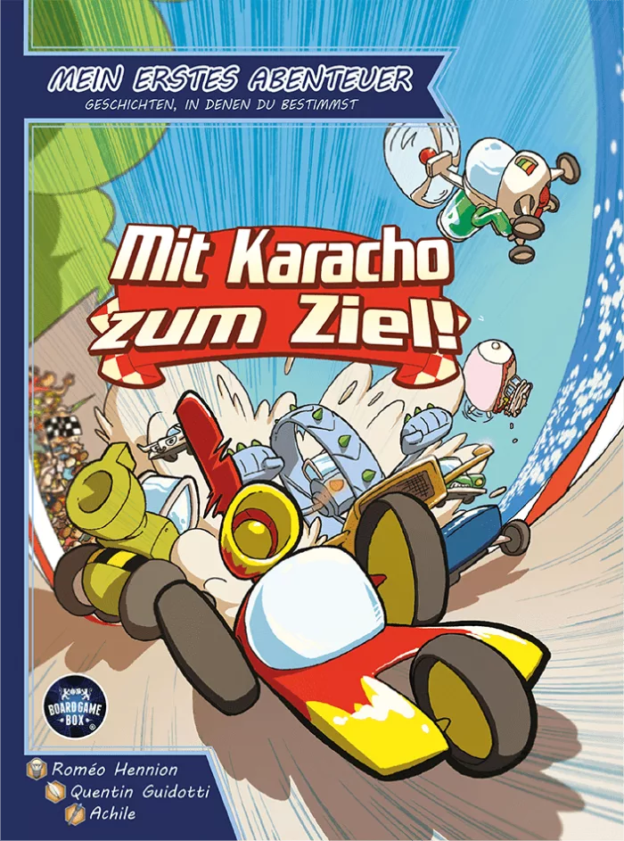 Mein erstes Abenteuer: Mit Karacho zum Ziel