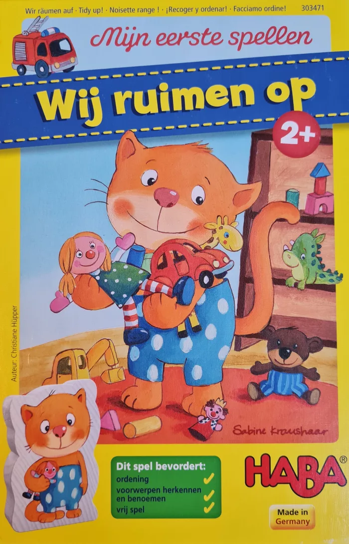 Mijn eerste spellen: Wij ruimen op