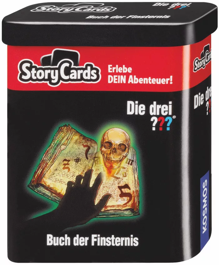 StoryCards: Die drei ??? – Buch der Finsternis