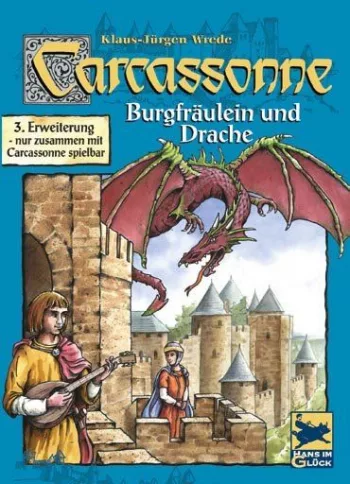 Carcassonne: 3. Erweiterung – Burgfräulein und Drache