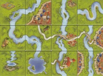 Carcassonne: Der Fluss