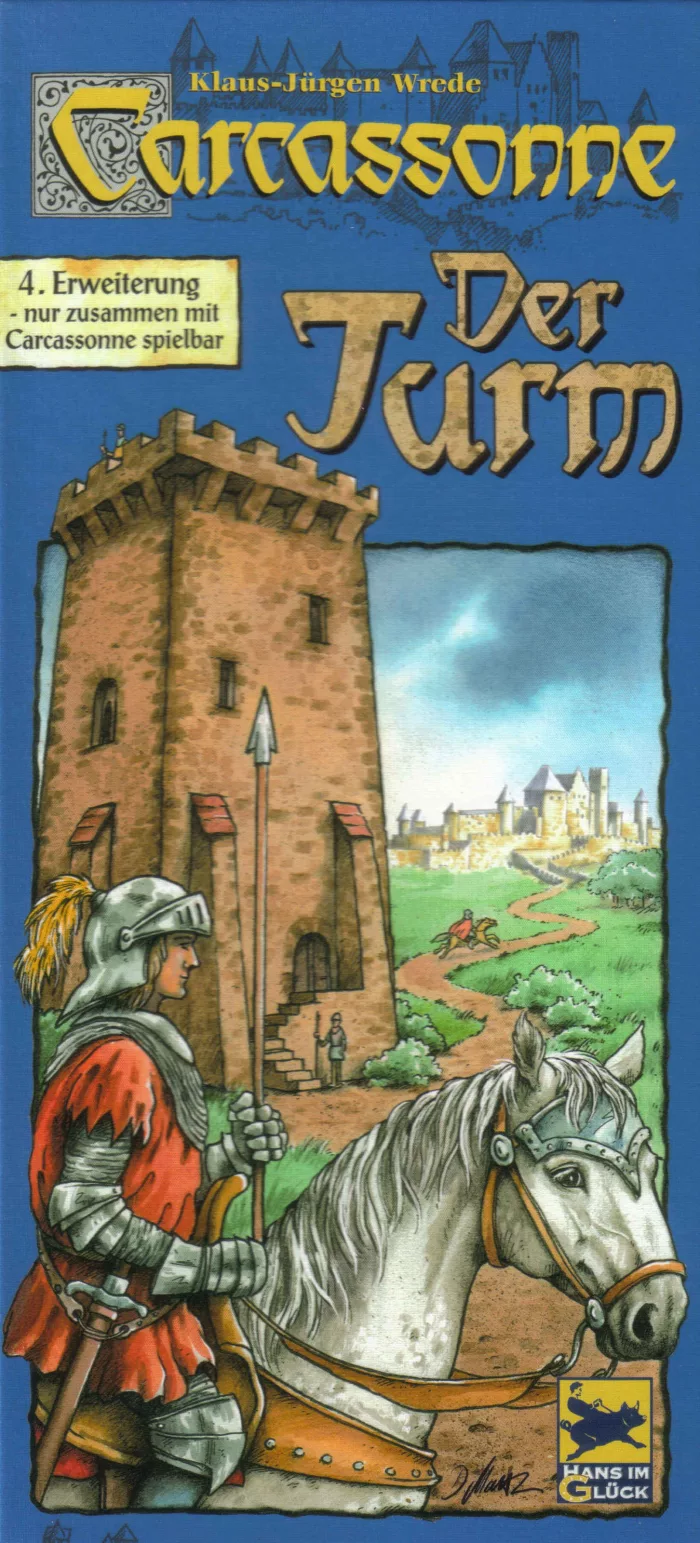 Carcassonne: 4. Erweiterung – Der Turm