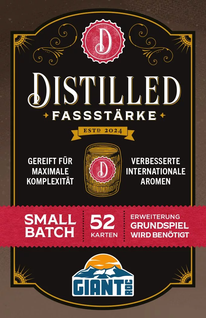 Distilled: Fassstärke-Erweiterung