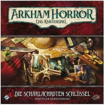 Arkham Horror: Das Kartenspiel – Die scharlachroten Schlüssel (Ermittler-Erweiterung)