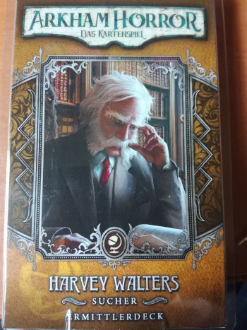 Arkham Horror: Das Kartenspiel – Ermittlerdeck: Harvey Walters