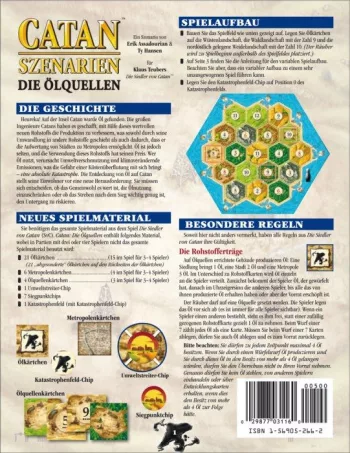 Catan Szenarien: Die Ölquellen