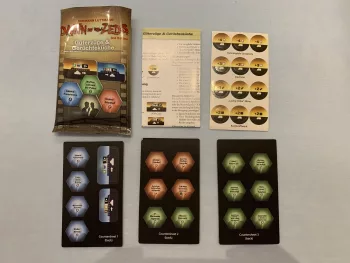 Dawn of the Zeds (Third edition): Erweiterung #3 – Güterzüge & Gerüchteküche