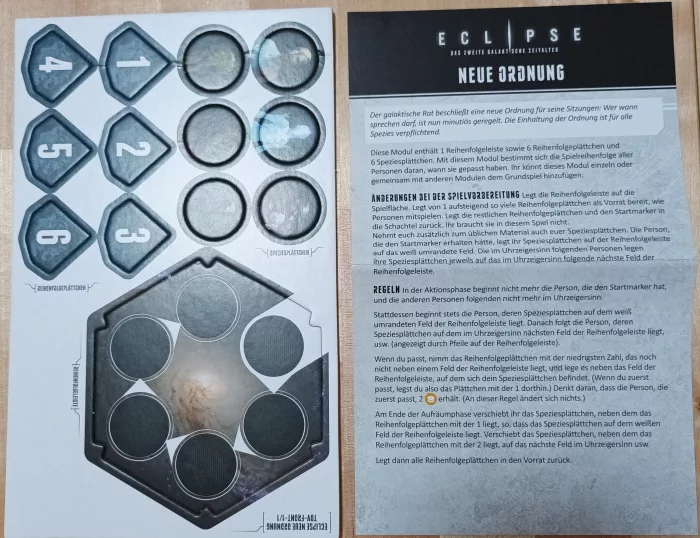 Eclipse: Das zweite galaktische Zeitalter – Neue Ordnung