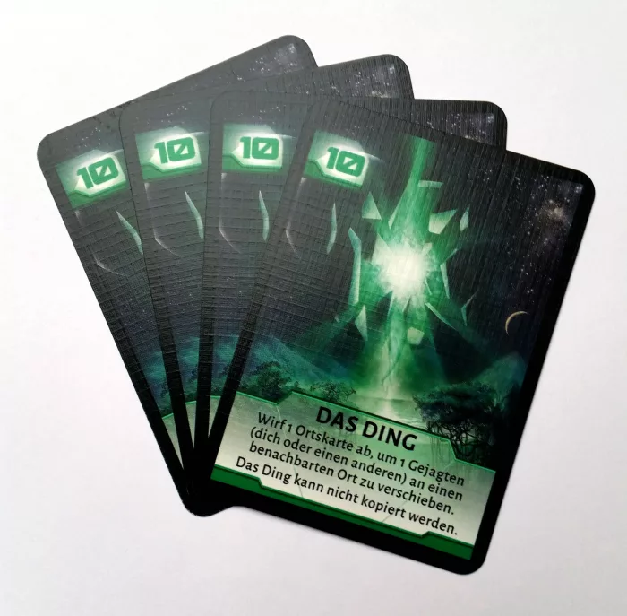 Not Alone: The Green Artefact Promo Cards