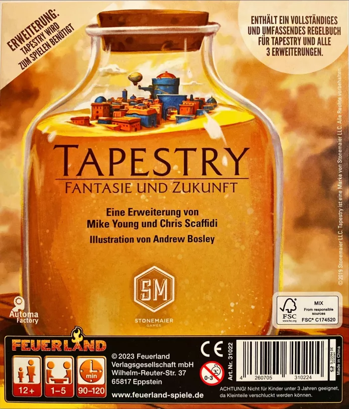 Tapestry: Fantasie & Zukunft
