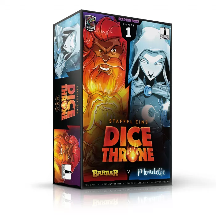 Dice Throne: Season One ReRolled – Barbar v. Mondelfe