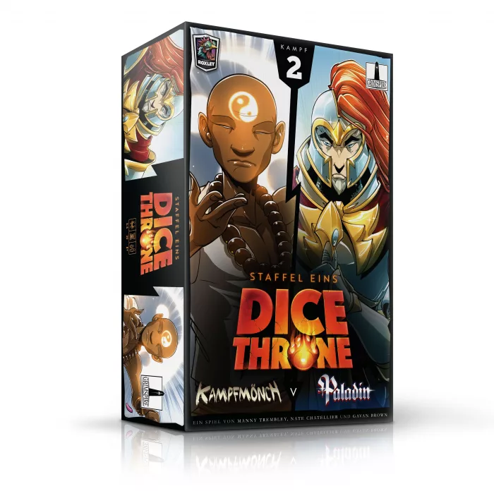 Dice Throne: Season One ReRolled – Kampfmönch v. Paladin
