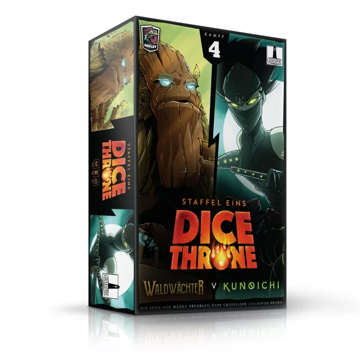 Dice Throne: Season One ReRolled – Waldwächter vs. Kunoichi