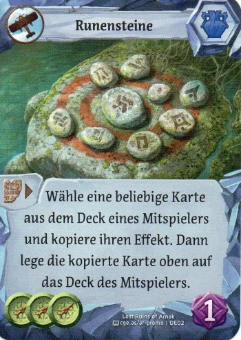 Die verlorenen Ruinen von Arnak: Runensteine Promo Karte