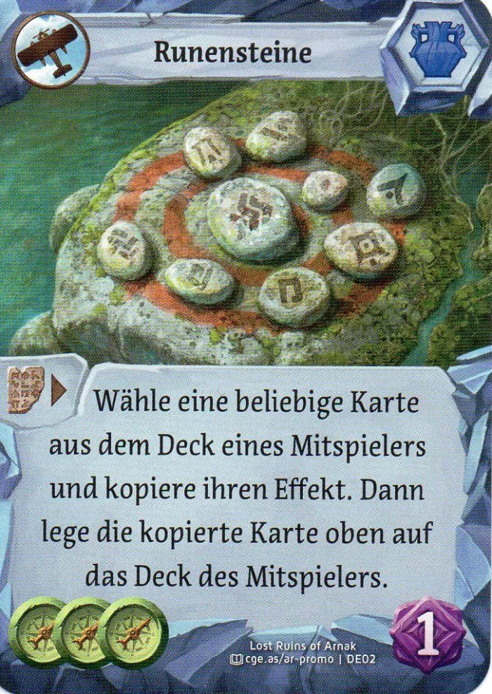 Die verlorenen Ruinen von Arnak: Runensteine Promo Karte