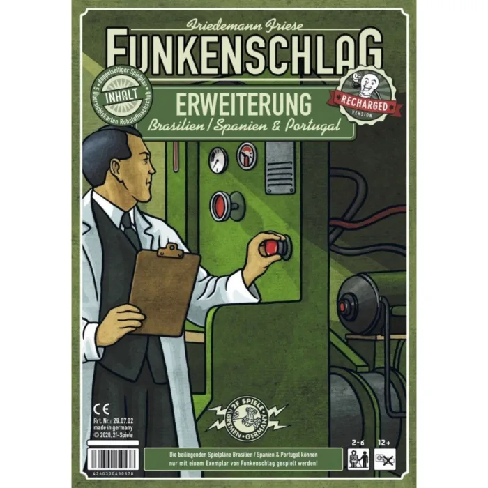 Funkenschlag: Erweiterung Brasilien/Spanien & Portugal