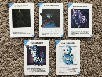 Unstable Unicorns: Kickstarter Exclusive Cards